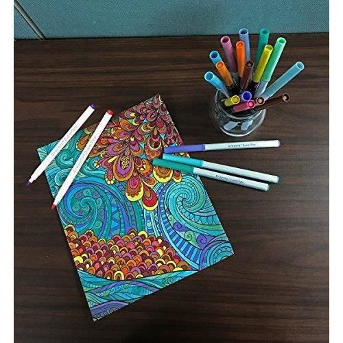 Feutres Supertips - CRAYOLA - Bright - Lavables - Pour enfants - 3 ans et plus