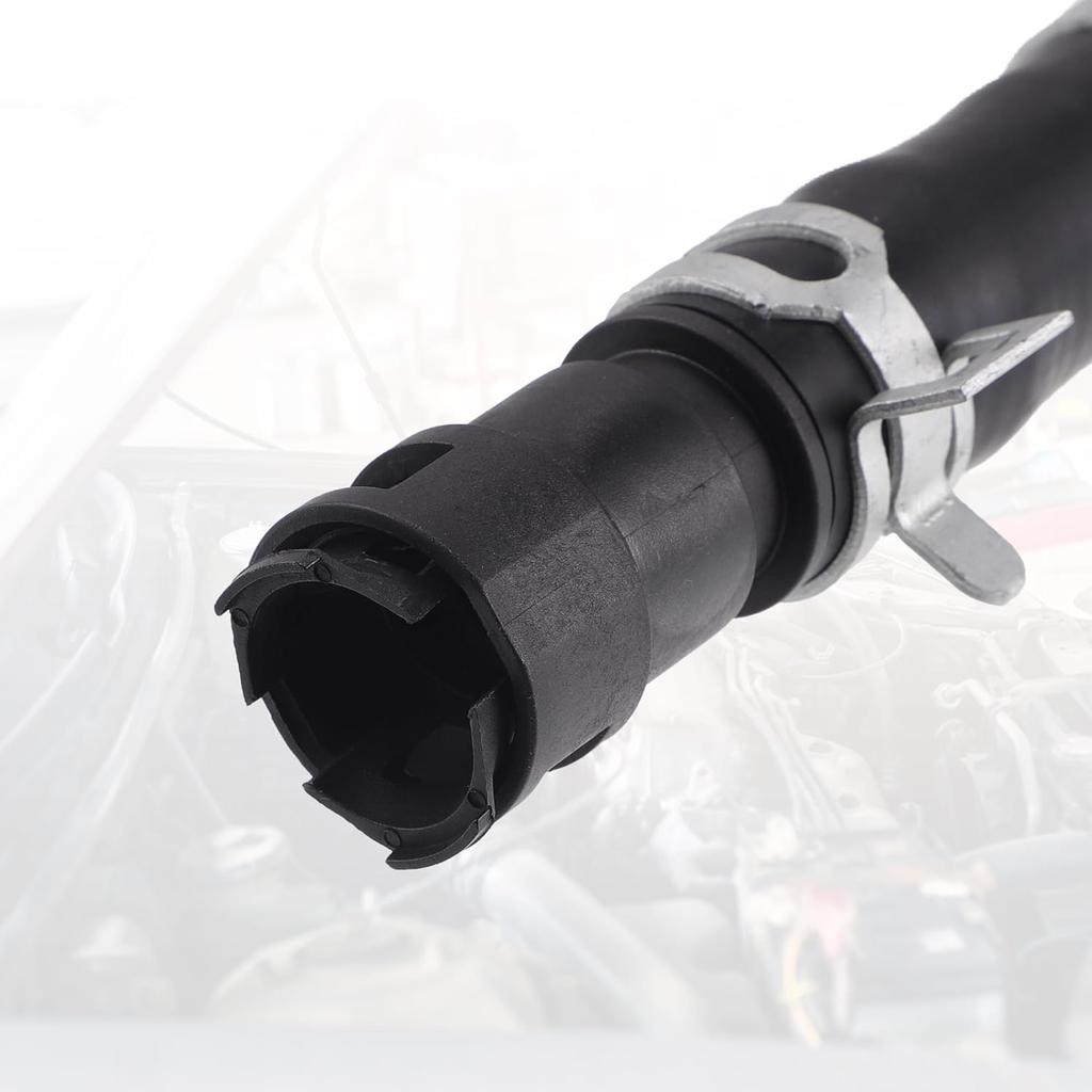 Engine Heater Hose Assembly No.5L3Z18472G HVAC Heater Pipe for Ford Expedition 2007-2010 Rubber Black