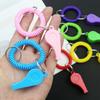 12pack Durability Colorful Whistle Sports Coaching Gear Nontoxic Plastic Whistle for Teams School Activity