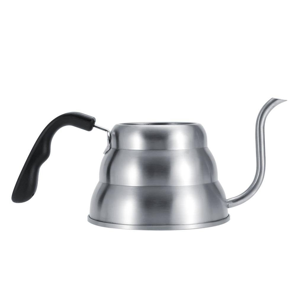 Gooseneck Spout Tea Pot Stainless Steel Coffee Kettle Gooseneck Coffee Kettle  Coffee Brewing
