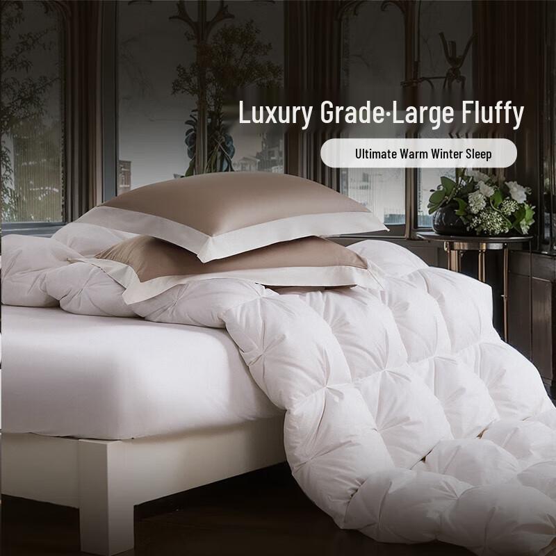 FUANNA Pure Cotton Goose Down Winter Quilt