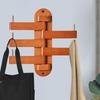 Wall Mounted Coat Hooks Minimalist Wood for Scarves Bag Apartment
