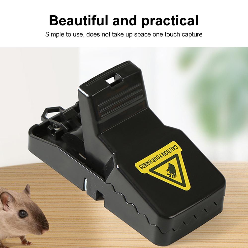 6 balení pastí na myši pro vnitřní použití pro domácí kancelář Bez potřeby baterie Pasti na krysy s vysoce citlivým spouštěním