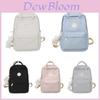 Ins Stylish And Spacious Nylon Backpack For Teenage Girls