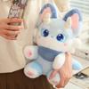 Myth Fairy Fox Plush Toy Stuffed Dragon Horn Pink Foxes Plushie for Kids Birthday Gift for Girl Hug Cushion Throw Pillow