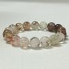 Women Natural Crystal Beaded Bracelets 8mm 10mm 12mm Round Yoga Bead Stretch Bangle Handmade DIY Jewelry Gift