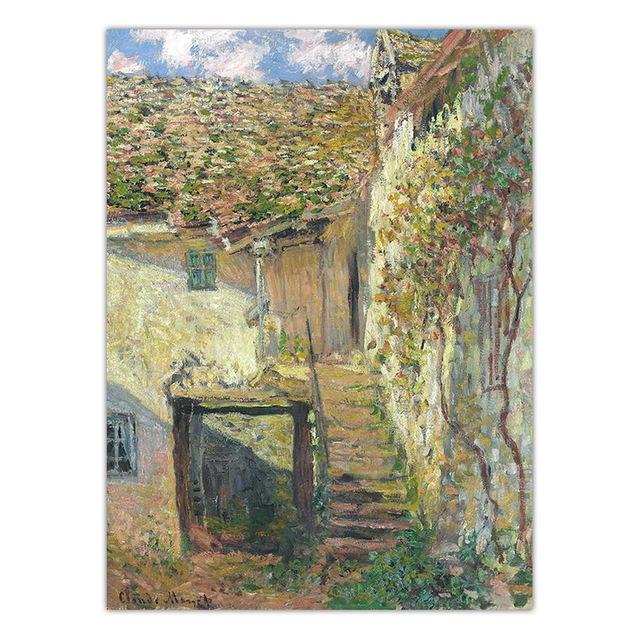 Francouzský Claude Monet Klasická olejomalba Domácí dekorace Obraz Umělecké plátno Obrazy na stěnu Plakát Obrazy na plátně Obrazy