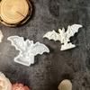 Halloween Resin Mold Bat Silicone Mold Decorative Bat Casting Form with a Flexible Body and Deep Sweeping Pattern for Gypsum, Masonry Mix, Halloween
