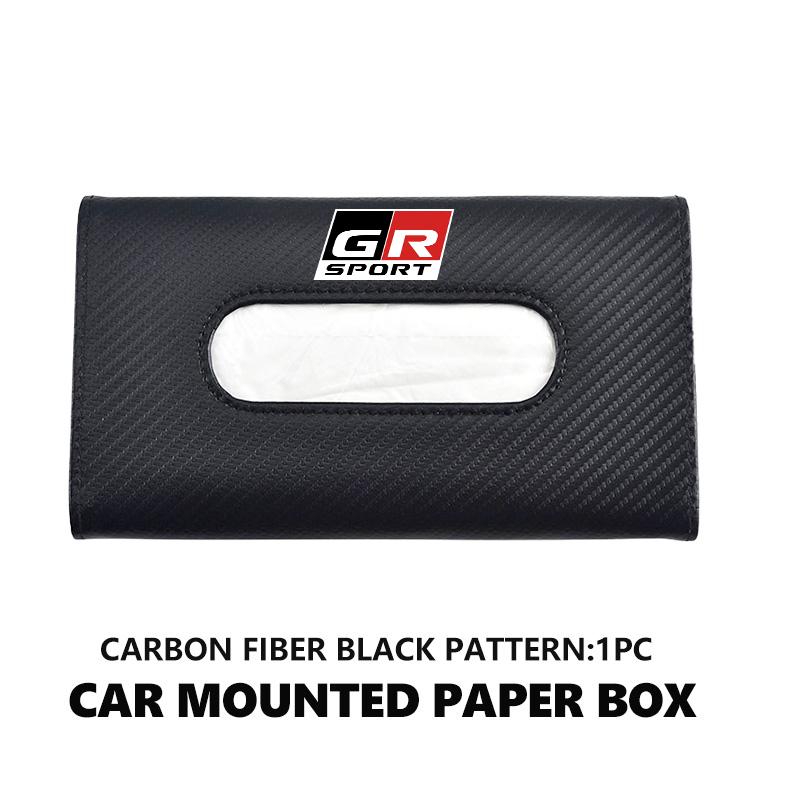 For Toyota Snap-fit Car Sun Visor Tissue Box Storage Accessories Chr Corolla Camry Rav4 Yaris Hilux Prius Avensis