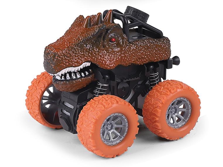 Kids' Inertial Off-Road Dinosaur Stunt Motorcycle Toy Car