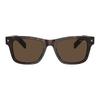 Prada Original design acetate plastic metal butterfly sunglasses unisex couple model brown