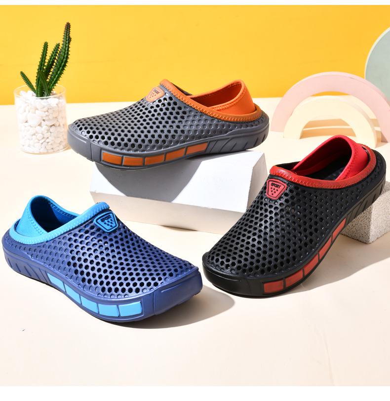 Men's Breathable Outdoor Garden & Beach Shoes - Lightweight, Comfortable, Wear-Resistant
