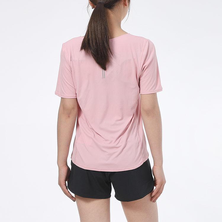 Nike Dri-Fit Training Sports Quick-Drying Short Sleeve T-Shirt Women Tops Pink CJ9445-630