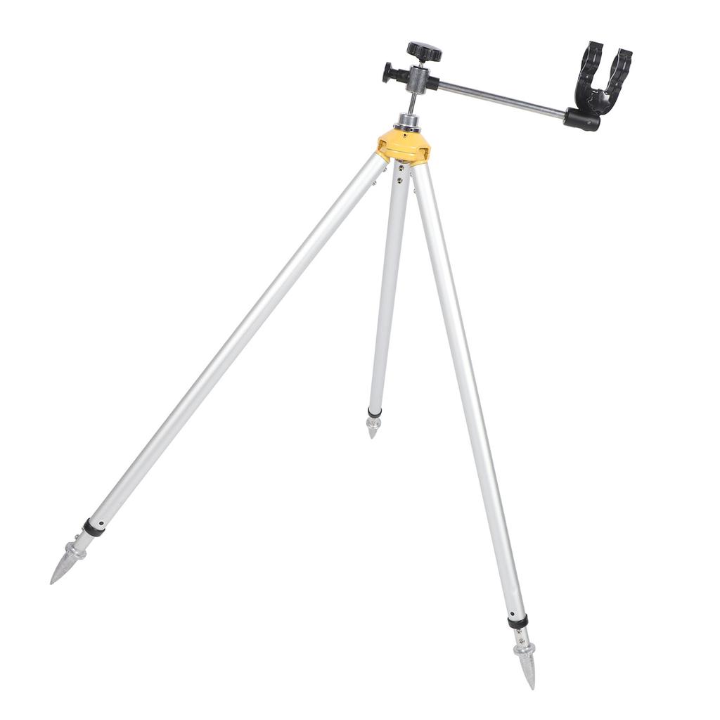 Prism Pole Stativ 80 zu 124cm Höhe Einstellbar Aluminium Legierung Vermessung Stange Unterstützung Halterung