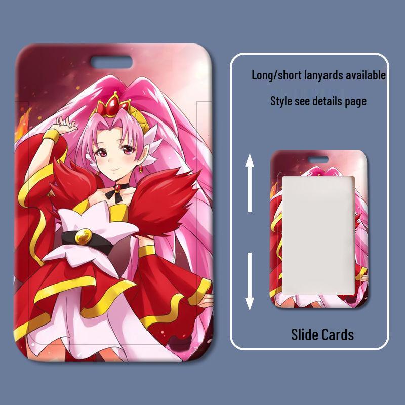 Pretty Cure Card Sleeves: Student Meal, School ID, Name & Access Card Holder