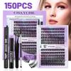 Diy Single Cluster Of False Eyelashes 10-16Mm Simulated Dense Mixed Self-Married Eyelashes