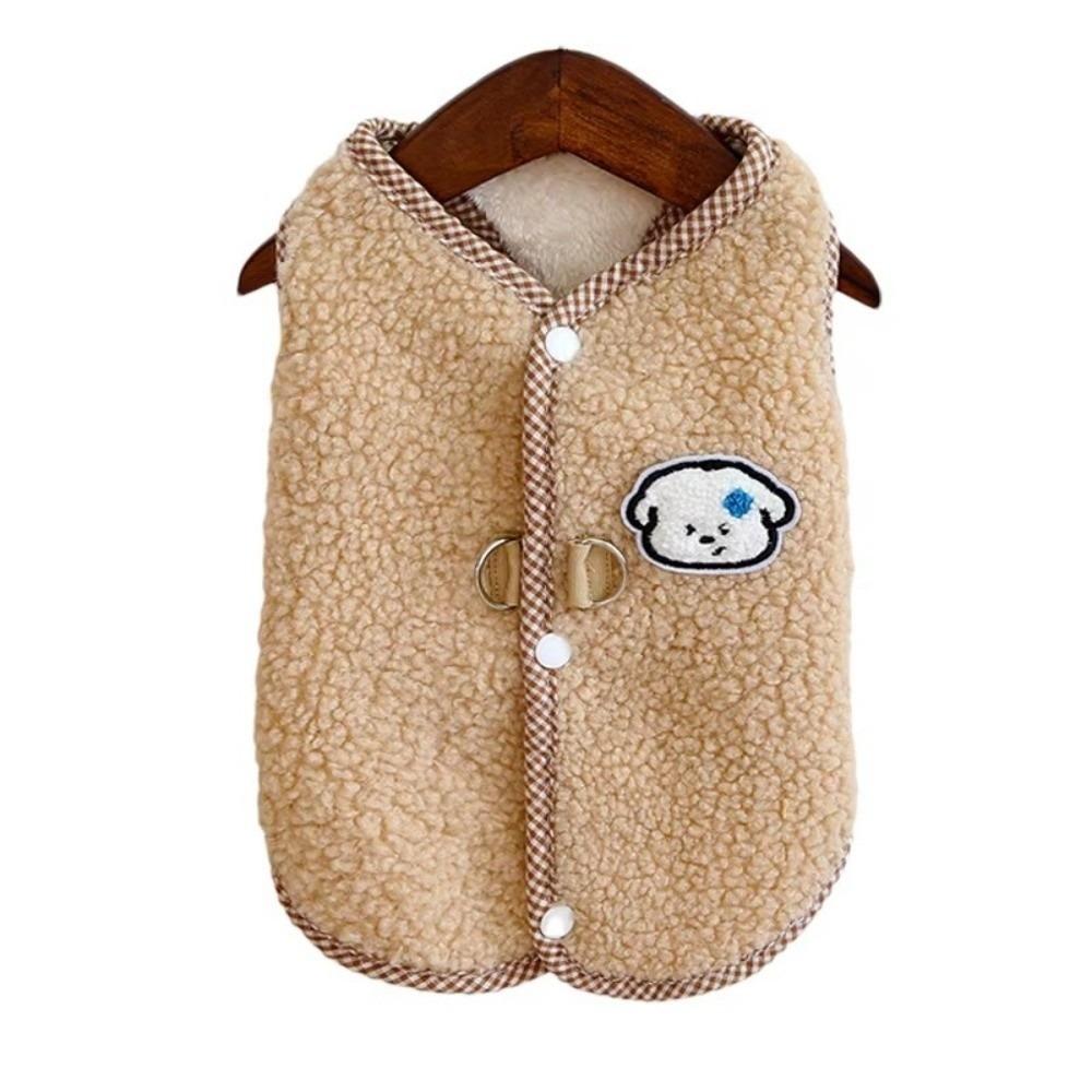 New Soft Winter Dog Clothes Thicken Comfortable Dog Coat Yorkie Style French Bulldog Style Puppy Vest Small Medium Dogs