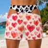 Men's American Flag Quick-Dry Summer & Fall Beach Swim Trunks - Casual Plus Size Shorts