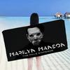Rock Band M-Marilyn M-Manson Big Microfiber Beach Towels Quick Dry Towel Sand Beach Towels Pool Towel for Travel Swim Pool Yoga