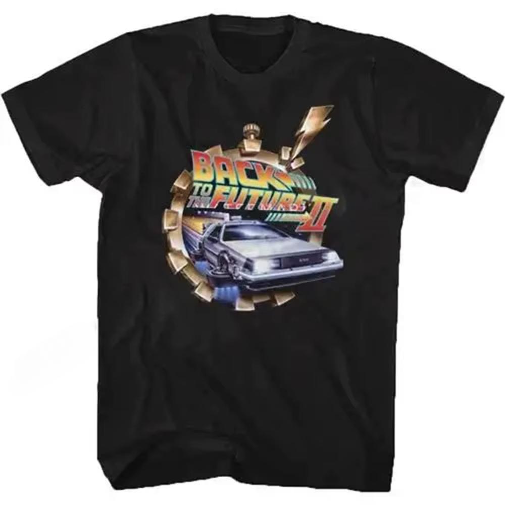 Back To The Future T Shirt Graphic Print Women Fashion Hip Hop Streetwear Short Sleeve Women T Shirt Unisex