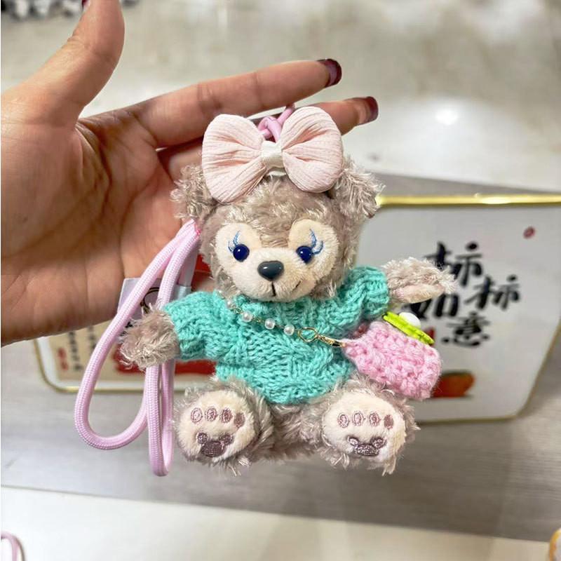 Adorable Plush Bear Keychain Cute Soft Toy For Girls Available In Various Colors