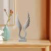 Abstract Sculpture Wing Statue Desktop Modern Spreading Figurine Collection for Cabinet Porch