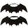 Creative Halloween Cute Pet Clothes Black Bat Wings Harness Costume Halloween Cosplay Cat Dog Halloween Party For Pet Supplies