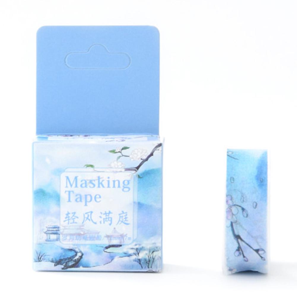 Tearable Washi Tape DIY Scrapbooking Masking Tape Sticker School Office Supply