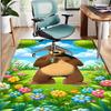 Masha and The Bear Pattern Rug, Indoor/Outdoor Mat, for Picnic, Gameroom, Bedroom, Office, Living Room, Home Decor Carpet, Birthday Gift