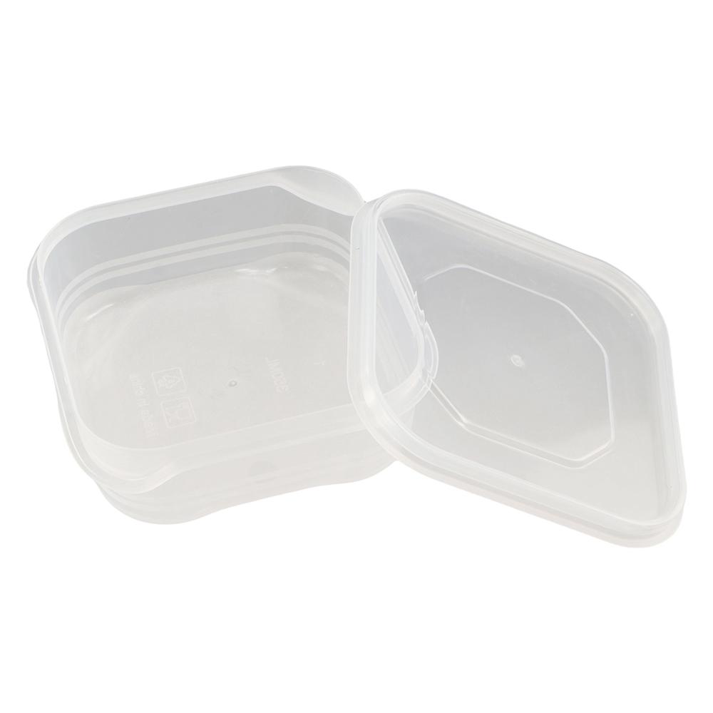 6pcs with Cover Food Storage Box 350ml Fresh-keeping Box Frozen Meat Storage Box Salad