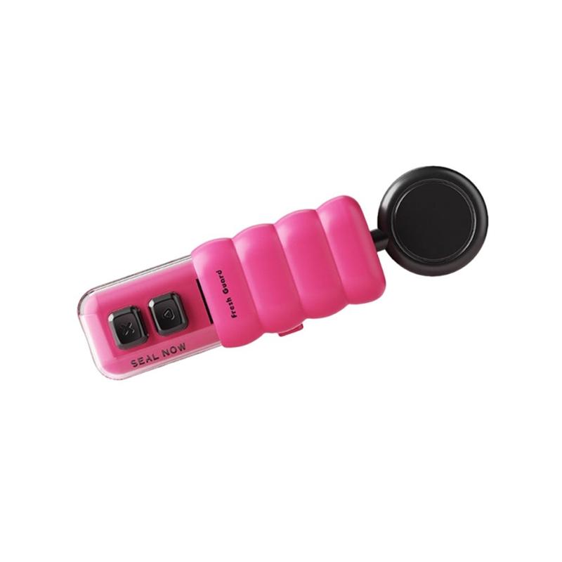 Magnetic Sealing Machine Portable Bag Sealer Mini Sealing Machine for Food Freshness Magnetic Bottle Opener Bag Clips Portable