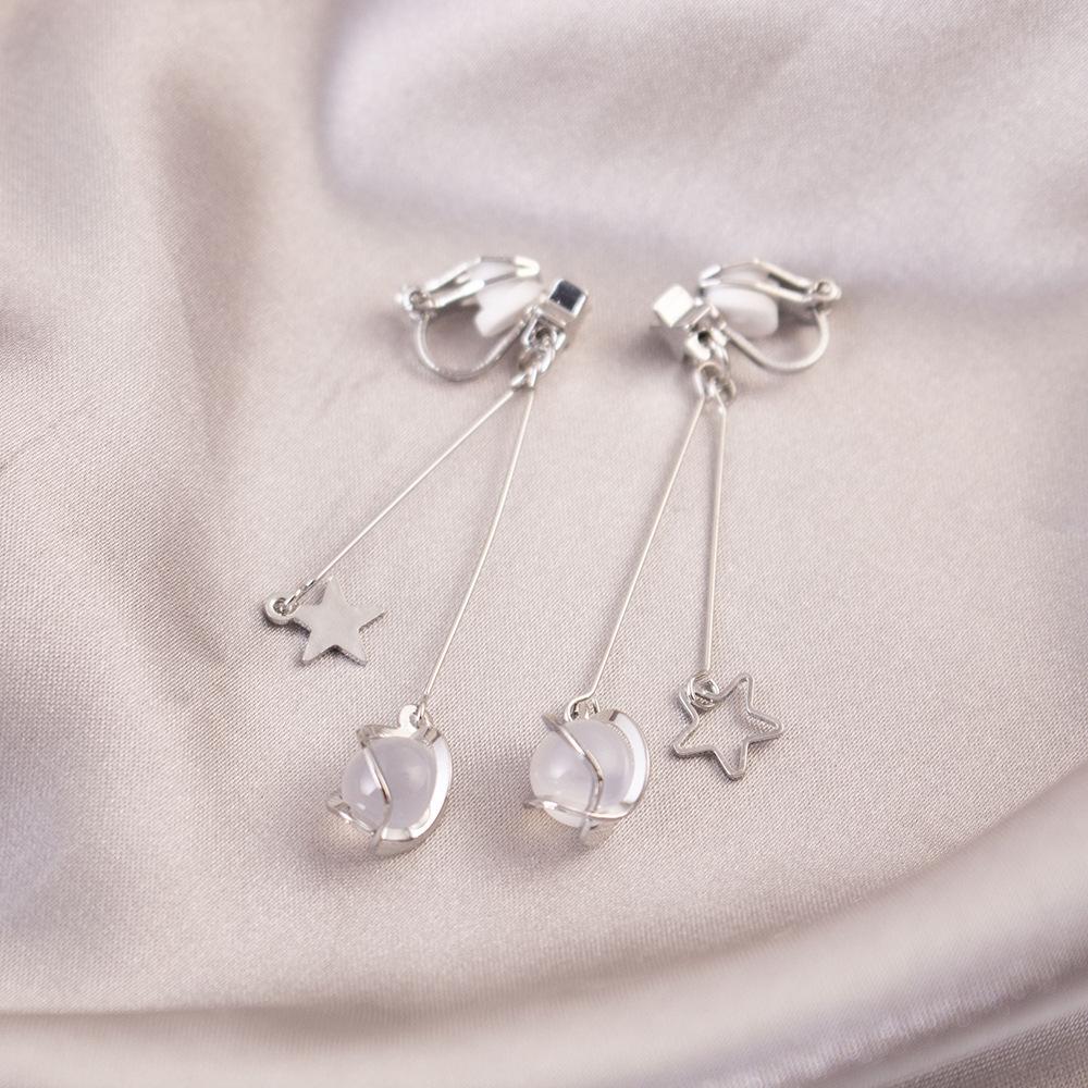 Versatile Light Luxury Ear Clips Without Pierced Ears Daily High-end Triangular Ear Clips Versatile Women's Earrings