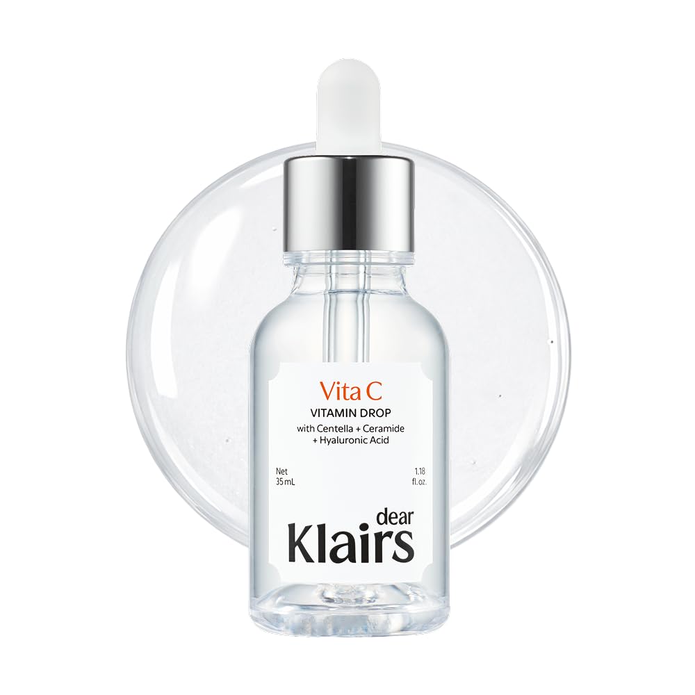 Vitamin C Serum [Klairs] Freshly Juiced Vitamin Drops 35ml - Vitamin C, Pure Vitamin C, Brightening Serum, Pore Care, Exfoliation, Dry Skin, Moisture,