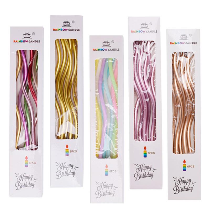 Gold-Plated Number Candle Set (50 Pieces) - Free Shipping, One-Year-Old Birthday Cake Decorations