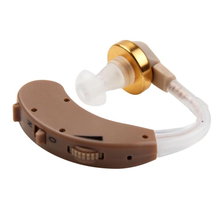 Behind Ear Sound Amplifier Adjustable Tone Hearing Aid