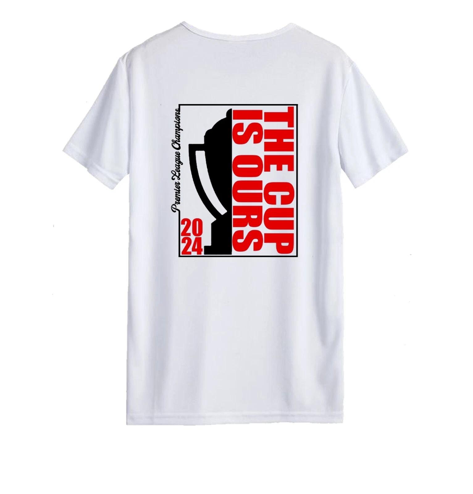 Унисекс Футболка - Кубок Наш - Футбольный Клуб Празднование Трофей Он Она FPL 2XL