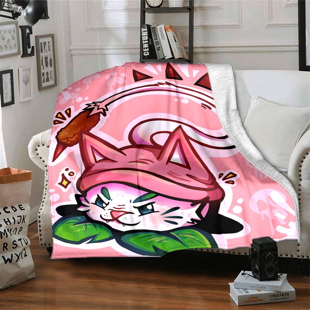 Plants Vs. Zombies Blanket Ultra-Soft Perfect for Sofa Bed Bedding Four Seasons Multipurpose Playful Design Suitable for Gifting Relatives and Friends