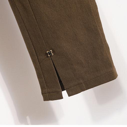 DIMANAF 2023 Plus Size Jar Dámske Elastické nohavice Patchwork Voľné Dámske nohavice Nohavice 5XL Čiernobiele