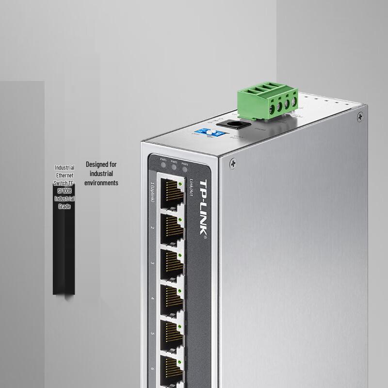 Tp-Link TL-SF1008 Industrial 8-Port Fast Ethernet Switch