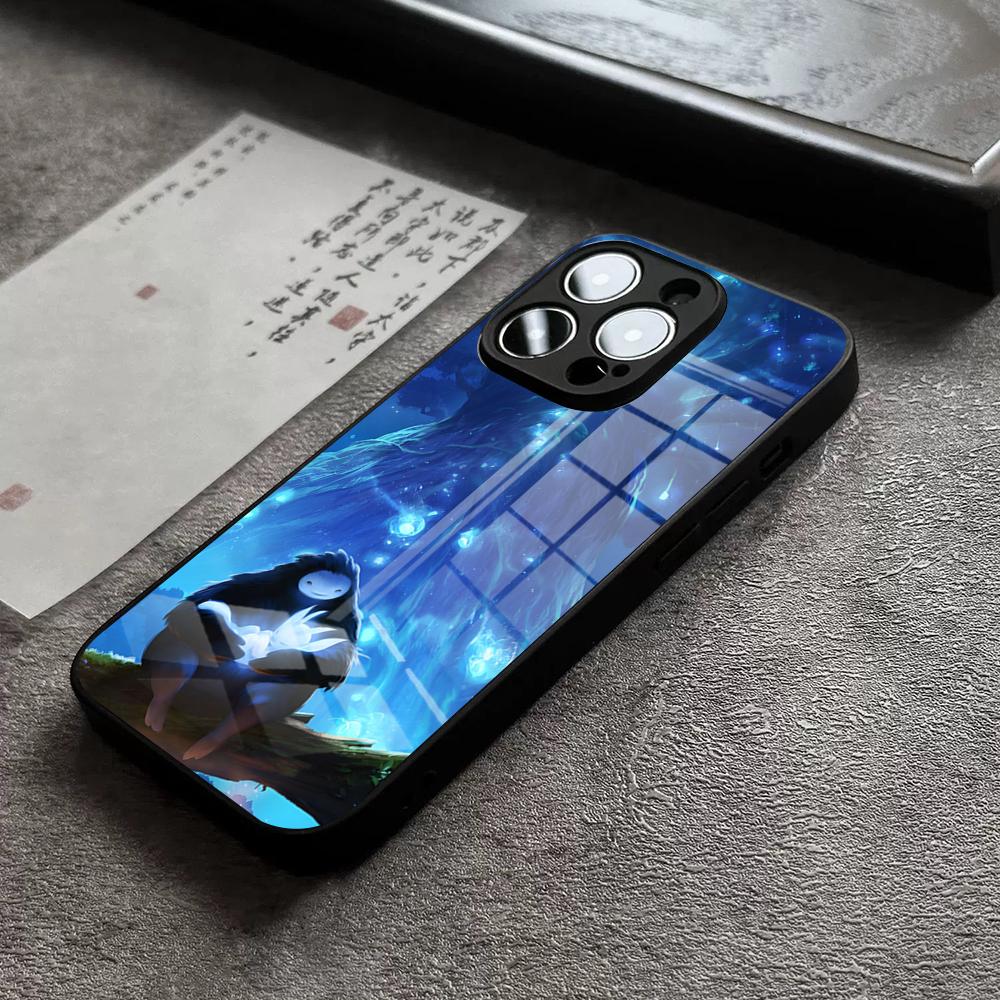 Coque de téléphone Jeu O-Ori The Blind Forest Pour IPhone 17 Pro Max 15 14 Pro 12 11 13 Mini X XR XS 16 Plus SE Couvercle en Verre