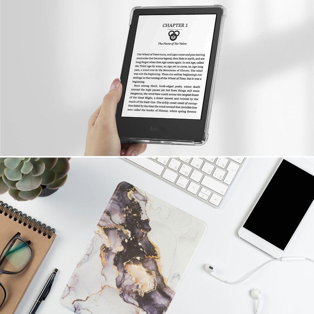 Automatische Aufwach-/Schlaf-Schutzhülle für Kindle Paperwhite 2024 2022 2021 6 6,8 7 Zoll (11./12. Gen)