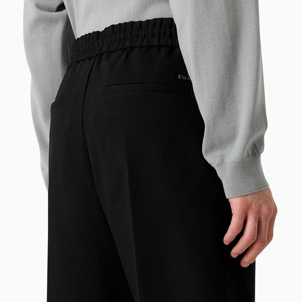 Emporio Armani SS24 Casual Pants Men's Black 3D1PN4-1NFVZ-0999