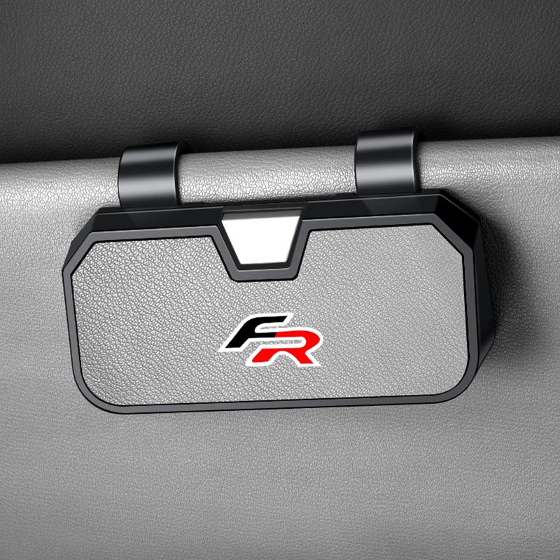 Módní pouzdro na sluneční brýle do auta Držák Klip pro uložení brýlí Pro Seat Leon 5F Mk3 Ibiza 6J Tarraco Arona Ateca Alhambra Příslušenství