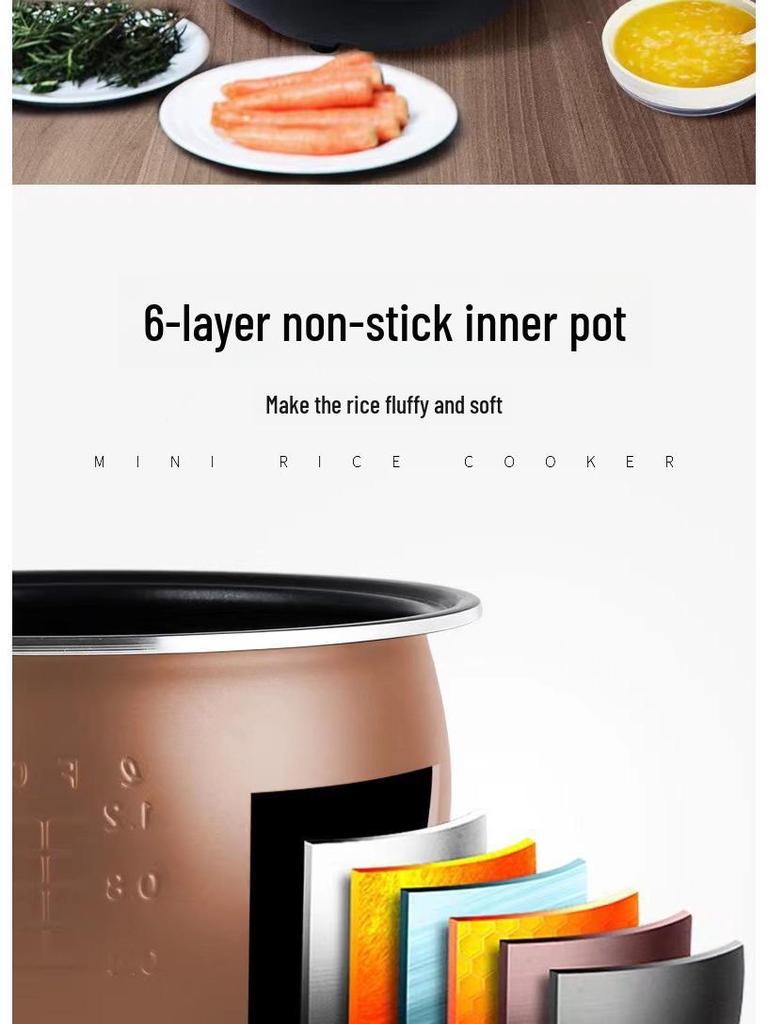 Cross-Border Smart Touch 5L Rice Cooker: Multi-Function, Large Capacity, with Timer