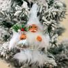New Year Standing Hooded Santa Claus Creative Christmas Decorations New Christmas Gifts Pendant