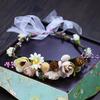 Women's simple hairband headband self-wedding hair decoration crown
