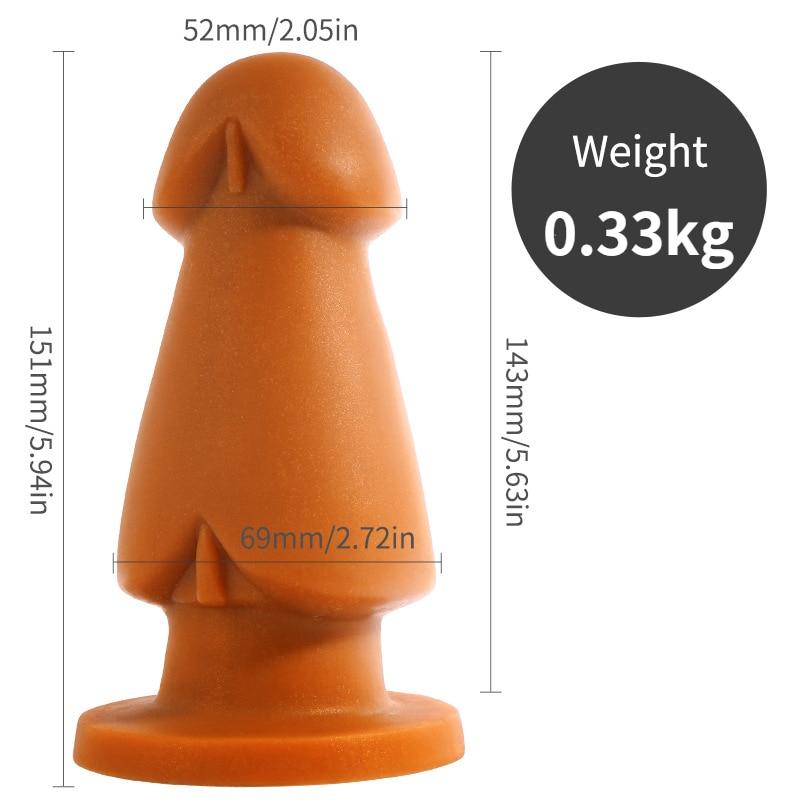 Plug anal Plug anal Jucării sexuale pentru adulți Dildo pentru fisting anal BDSM Fetiș Mărgele anale Prostată Silicon Big Penis Slave