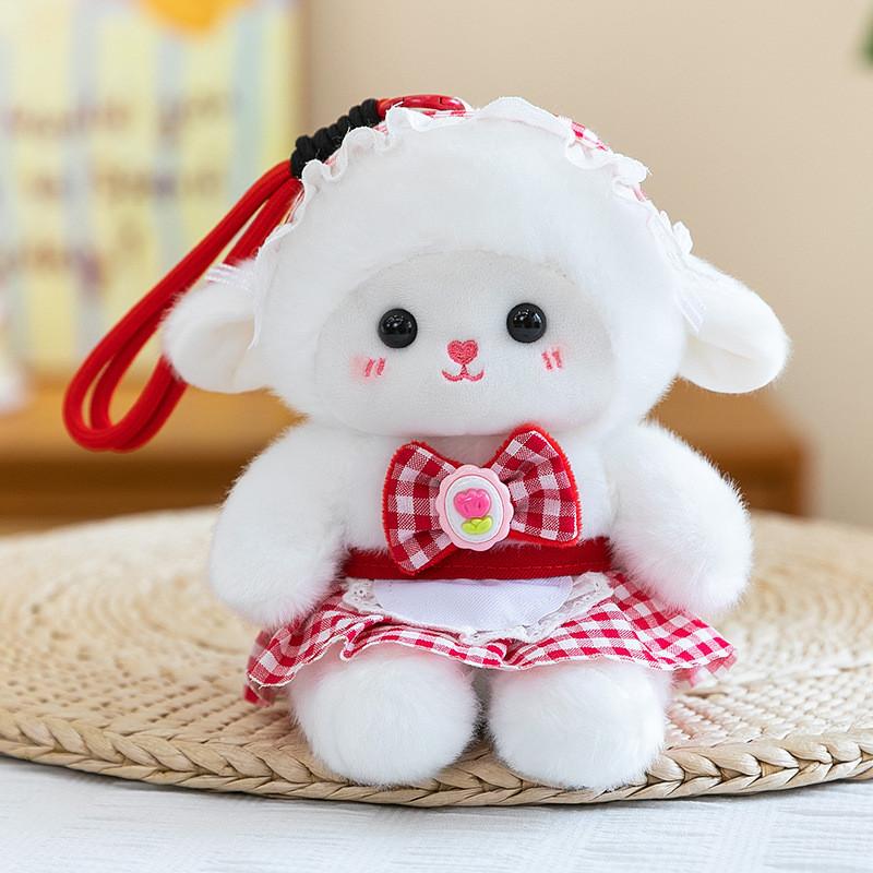 Unicorn Plush Toy With Bow Dress For Kids Kids Birthday Gift 18cm Soft Stuffed Animal