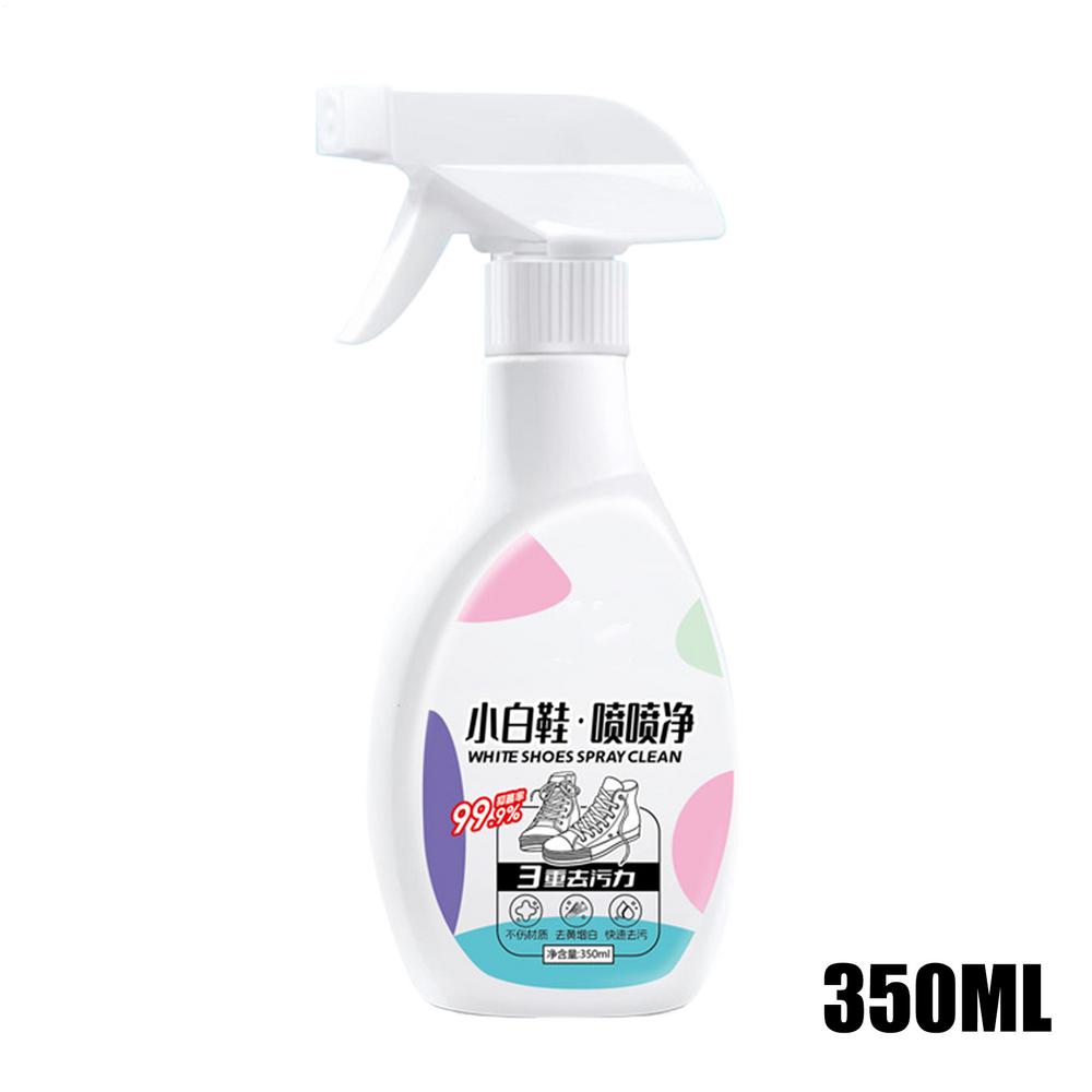 

Sneaker Cleaner Shoe Cleaning Spray 350ml Cleaner For White Shoes Boots Canvas Cleaning Stain Remover Spray Removes Dirt Grime