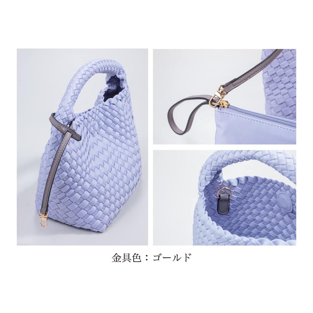 Bolsa de Ombro de Rede QUAY Perfeita para o Dia a Dia ou como um Presente Popular para 99460 2 Vias (com alça) Mulheres, Leve, Uso, Deslocamento, Bolsa.